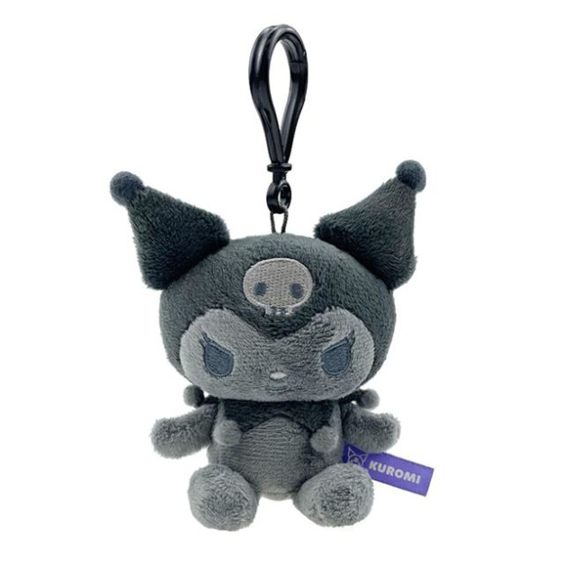 ▲特價【限購】Sanrio 三麗鷗 酷洛米 絨毛玩偶吊飾 (灰燼色系列 Ash Monochrome Series)