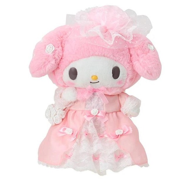▲預購特價【限購】Sanrio 三麗鷗 美樂蒂 絨毛玩偶大娃娃 (Lady My Melody 生日系列)
