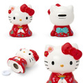 ▲特價【限購】Sanrio 三麗鷗 Hello Kitty 陶瓷造型存錢筒 (招財貓/和服)_2