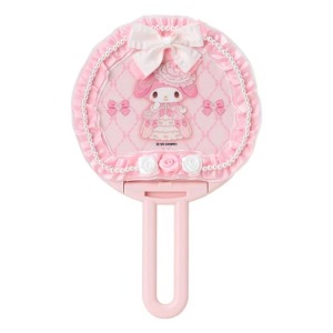 ▲預購特價【限購】Sanrio 三麗鷗 美樂蒂 荷葉邊造型手拿鏡 (Lady My Melody 生日系列)