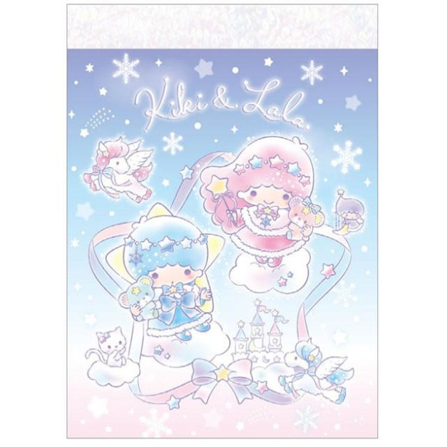 Sanrio 三麗鷗 雙子星 迷你便條本 70枚入 (雪光奇幻)