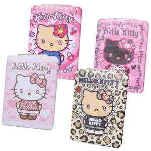 Sanrio 三麗鷗 Hello Kitty 摺疊兩用隨身鏡 (全身款)