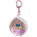 Tamagotchi 塔麻可吉 造型流動立體壓克力吊飾 (粉扣環款) 麻美吉 咪咪吉_2