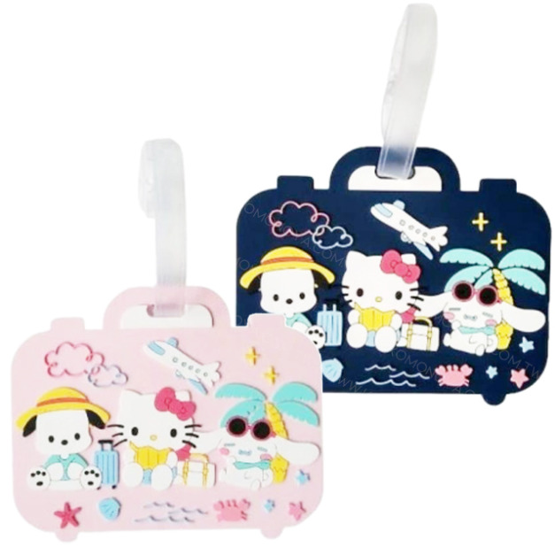 Sanrio 三麗鷗 大集合 行李吊牌 (旅行款) Kitty 大耳狗 帕恰狗
