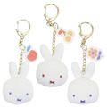 Miffy 米飛兔 絨毛吊飾鑰匙圈 (大臉水果款)