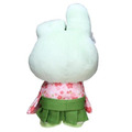 Sanrio 三麗鷗 美樂蒂 絨毛玩偶娃娃 (和風抹茶款)_2