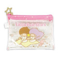 Sanrio 三麗鷗 雙子星 迷你PVC透明收納包 (星星拉鍊款)_1