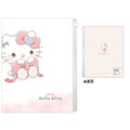 Sanrio 三麗鷗 A4 6+1多功能資料夾 (緞帶款) Kitty 美樂蒂 酷洛米 大耳狗_1