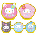 Sanrio 三麗鷗 造型閃亮貼紙 (達摩款) Kitty 漢頓 大耳狗 美樂蒂
