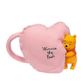 迪士尼 小熊維尼 造型陶瓷馬克杯 300ml_1