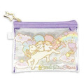 Sanrio 三麗鷗 雙子星 迷你PVC透明收納包 (星星拉鍊款)_3