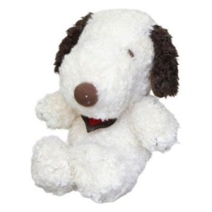 Snoopy 史努比 絨毛玩偶娃娃 S (愛心項圈款)