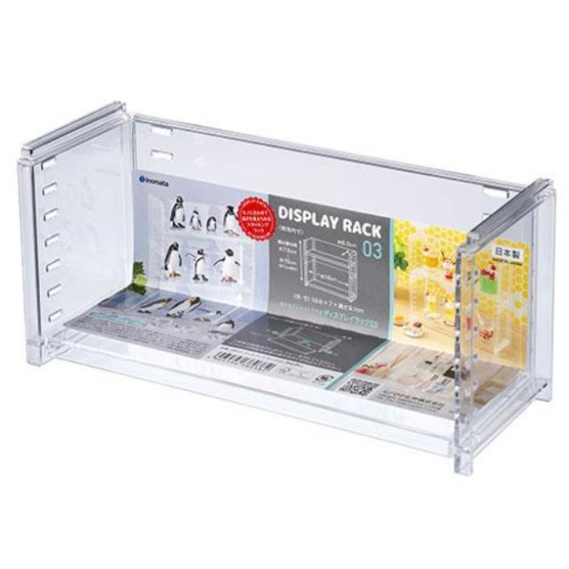 INOMATA 透明可自由堆疊層架 3803