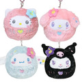 Sanrio 三麗鷗 絨毛玩偶吊飾 (達摩款) Kitty 漢頓 大耳狗 美樂蒂