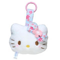 Sanrio 三麗鷗 絨毛大臉吊飾娃娃 (和風櫻花款) Kitty 美樂蒂 酷洛米 大耳狗_2