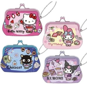 Sanrio 三麗鷗 皮質口金零錢包吊飾 (慶典款) Kitty 美樂蒂 酷洛米