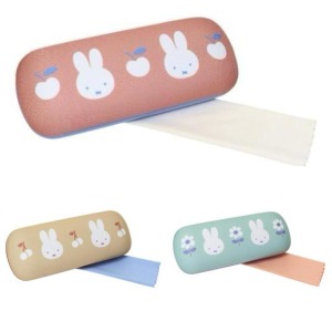 Miffy 米飛兔 硬殼眼鏡收納盒附擦拭布 (大臉水果款)