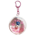 Tamagotchi 塔麻可吉 造型流動立體壓克力吊飾 (粉扣環款) 麻美吉 咪咪吉_1
