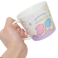Sanrio 三麗鷗 雙子星 陶瓷馬克杯 220ml (搭肩款)_1