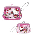 Sanrio 三麗鷗 皮質口金零錢包吊飾 (慶典款) Kitty 美樂蒂 酷洛米_1