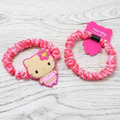 Sanrio 三麗鷗 Hello Kitty 造型髮束2入組 (豹紋/曬黑款)_3