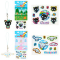 Sanrio 三麗鷗 造型公仔吊飾附貼紙組 (超可愛冒險) Kitty 布丁狗 大耳狗_4