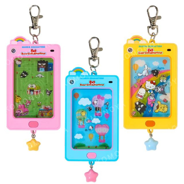 Sanrio 三麗鷗大集合 手機造型有聲玩具吊飾 (超可愛冒險)