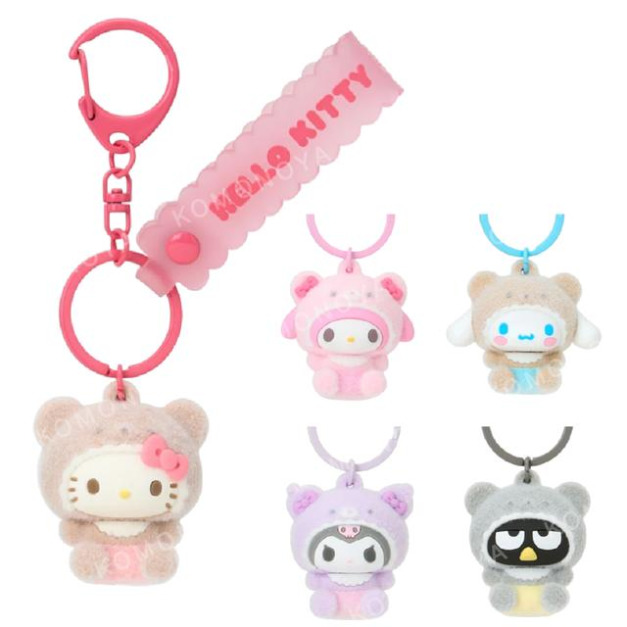 Sanrio 三麗鷗 立體植絨公仔吊飾 (熊寶寶款) Kitty 美樂蒂 大耳狗 酷洛米