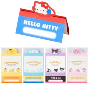 Sanrio 三麗鷗 造型留言紙 (趴姿款) Kitty 布丁狗 大耳狗 酷洛米