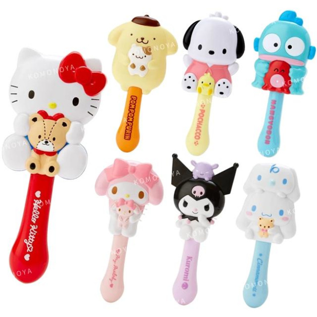 ⭐獨家特價 Sanrio 三麗鷗 造型氣墊梳子 手握梳 Hello Kitty 布丁狗 大耳狗 酷洛米
