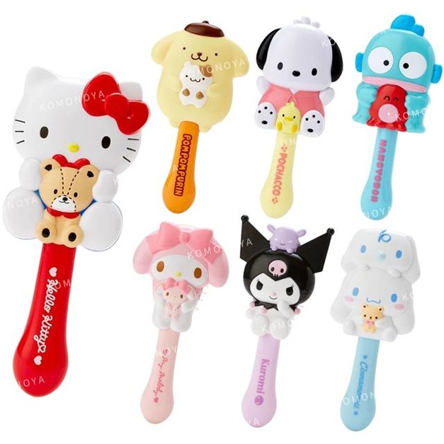 ⭐獨家特價 Sanrio 三麗鷗 造型氣墊梳子 手握梳 Hello Kitty 布丁狗 大耳狗 酷洛米