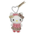 Sanrio 三麗鷗 Hello Kitty 絨毛玩偶吊飾 (豹紋款)_1
