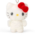 ▲新品特價 Sanrio 三麗鷗 Hello Kitty 絨毛玩偶吊飾 白 (迷你小物系列)_1
