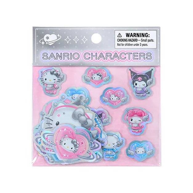 ▲新品特價 Sanrio 三麗鷗 造型貼紙組 24枚入 (心動星球調查員)