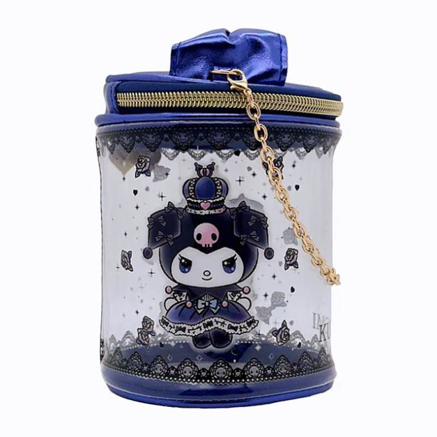 Sanrio 三麗鷗 酷洛米 PVC透明包附鏈 (生日皇冠)