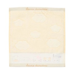 ▲新品特價 Sanrio 三麗鷗 棉質短毛巾 34x36cm (軟綿綿白雲)