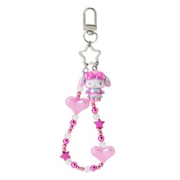 ▲新品特價 Sanrio 三麗鷗 美樂蒂 造型串珠鑰匙圈  (心動星球調查員)