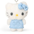 ▲新品特價 Sanrio 三麗鷗 Hello Kitty 絨毛玩偶吊飾 藍 (迷你小物系列)_1