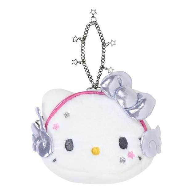 ▲新品特價 Sanrio 三麗鷗 Hello Kitty 絨毛造型零錢包吊飾 (心動星球調查員)