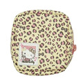 Sanrio 三麗鷗 Hello Kitty 皮質窗口拉鍊化妝包 (豹紋款)_1