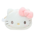 ▲新品特價 Sanrio 三麗鷗 Hello Kitty 絨毛大臉拉鍊化妝包 (軟綿綿白雲)