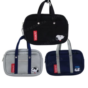 史努比 歐拉夫 手提化妝包附扣環 (小臉款)