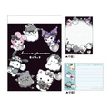 Sanrio 三麗鷗 x Obakenu 迷你便條本 (黑白款)_2