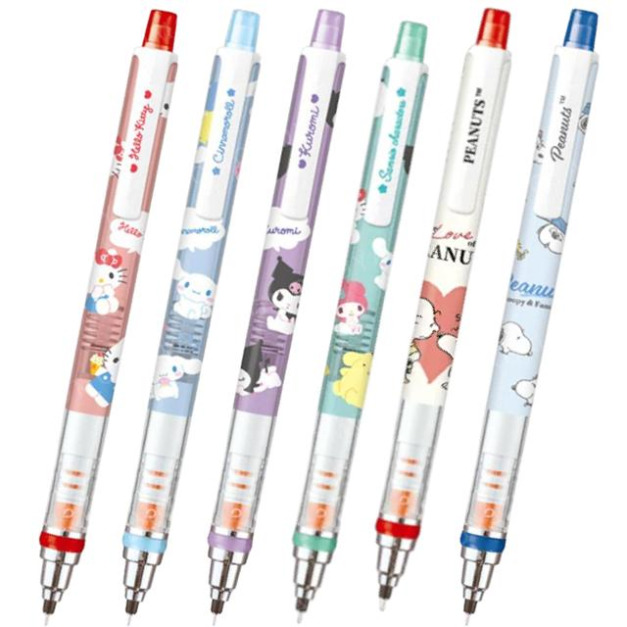 Sanrio 三麗鷗 KURUTOGA 自動鉛筆 0.5mm (動作款) Kitty 酷洛米 大耳狗