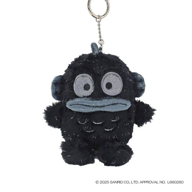 Sanrio 三麗鷗 人魚漢頓 絨毛玩偶吊飾 (黑款)