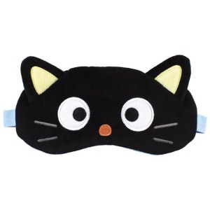 Sanrio 三麗鷗 巧克貓 絨毛造型眼罩 (大臉款)