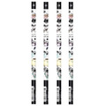 Sanrio 三麗鷗 x Obakenu 2B鉛筆4入組 (黑白款)