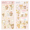 San-X 拉拉熊 造型貼紙組 (粉好友蝴蝶結款)