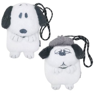 史努比 歐拉夫 絨毛玩偶斜背包 (站姿款)