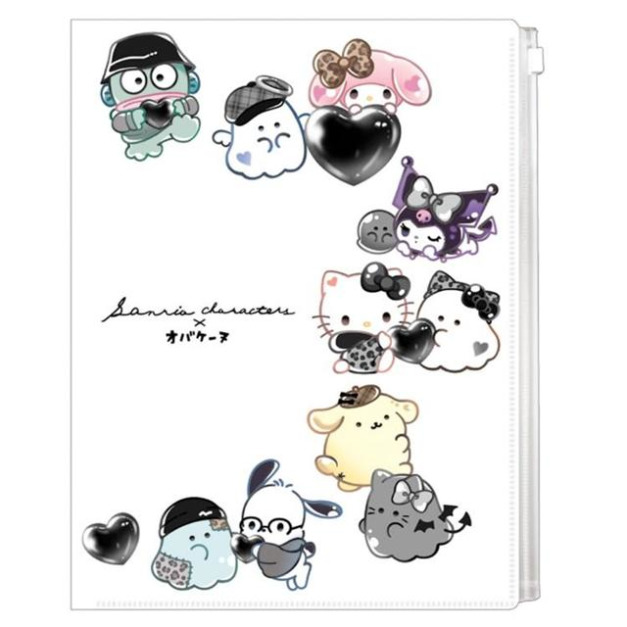 Sanrio 三麗鷗 x Obakenu A4 6+1多功能資料夾 (白款)
